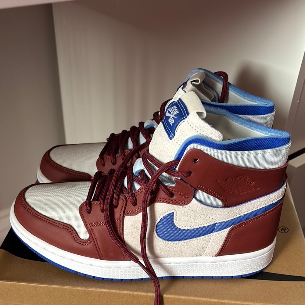 Nike Air Jordan Women’s Sneakers - Red and Blue